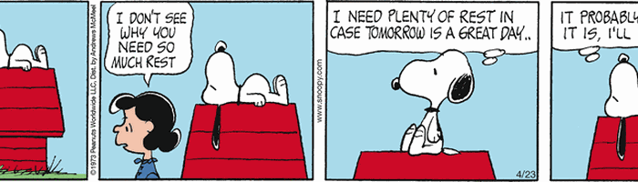 Peanuts by Charles Schulz for April 23, 2020 | GoComics.com