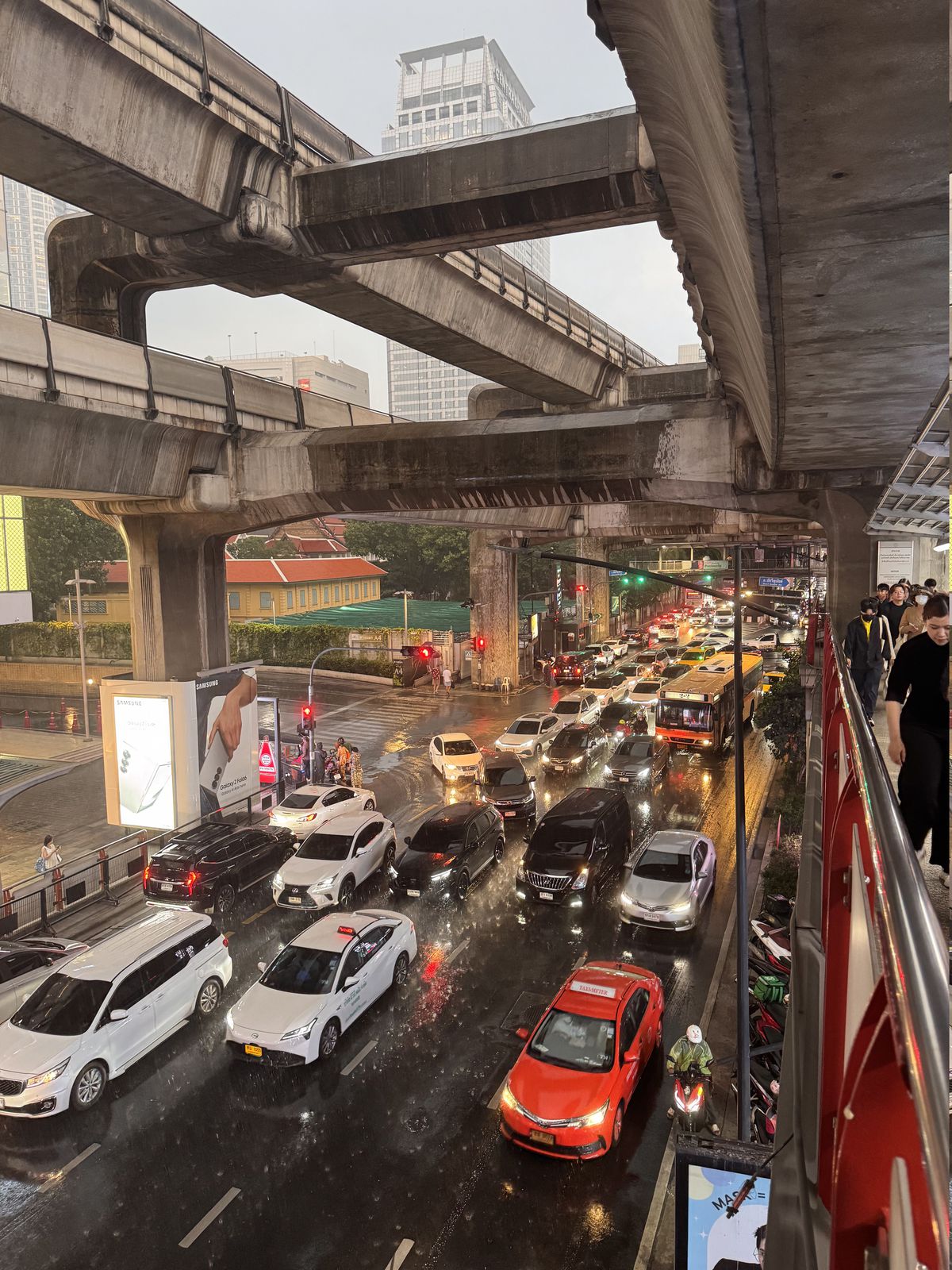 Bangkok traffic is a marvel as long as you're not in it