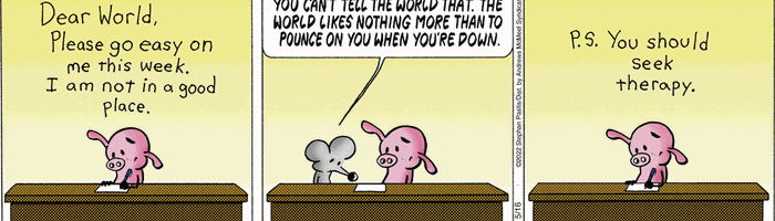 Pearls Before Swine by Stephan Pastis for May 16, 2022 | GoComics.com