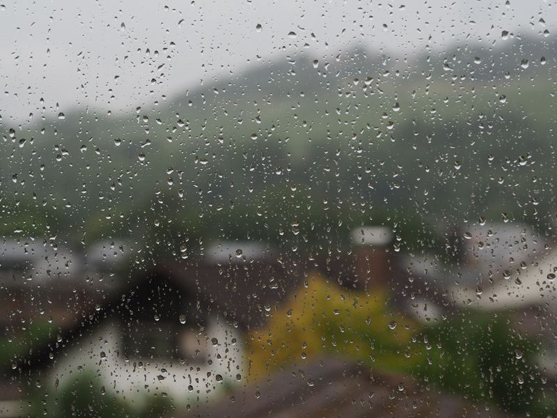 Here comes the rain