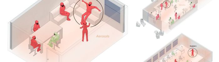 A room, a bar and a classroom: how the coronavirus is spread through the air