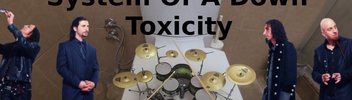 🥁System Of A Down - Toxicity with MINIATURE DRUMS🥁