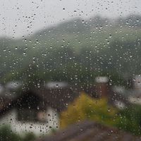 Here comes the rain
