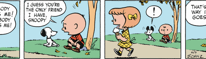 Peanuts Begins by Charles Schulz for October 15, 2019 | GoComics.com